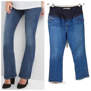 Gap Original Bootcut Jeans Demi Size Maternity 10